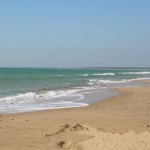 spiagge del Mediterraneo in Linguadoca vicino al allogio