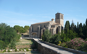 Eglise de Fontes proche de la location